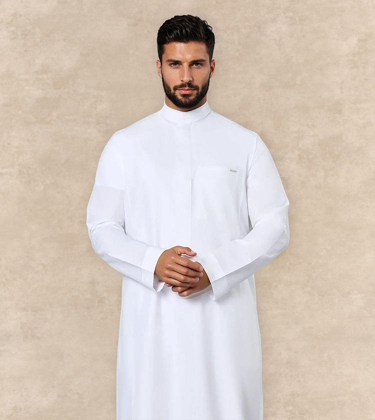 Classic White Saudi Thobe